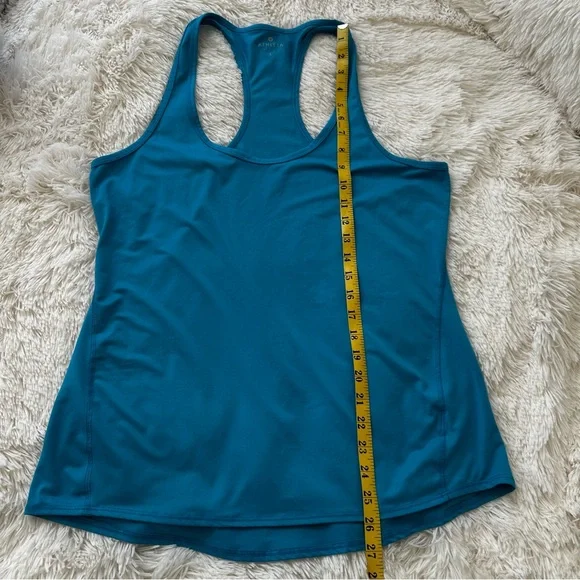 Athleta Chi Women’s Blue Tank Top Size: Large - Picture 3 of 7